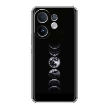 Силиконовый чехол на Vivo V60 с принтом женский Силиконовый чехол на Vivo V60 с принтом женский