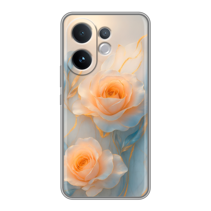 Силиконовый чехол на Vivo V60 с принтом Женский Силиконовый чехол на Vivo V60 с принтом Женский
