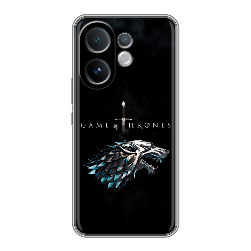 Силиконовый чехол на Vivo V60 с принтом Игра Престолов Game Thrones Силиконовый чехол на Vivo V60 с принтом Игра Престолов Game Thrones