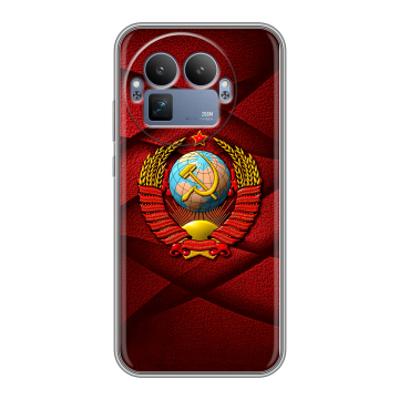 Силиконовый чехол на Realme GT8 Pro с принтом Герб СССР Силиконовый чехол на Realme GT8 Pro с принтом Герб СССР