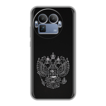 Силиконовый чехол на Realme GT8 Pro с принтом Герб России Силиконовый чехол на Realme GT8 Pro с принтом Герб России