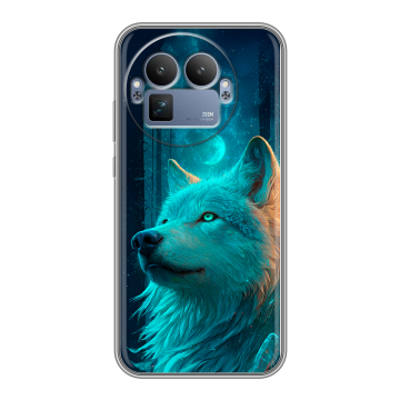 Силиконовый чехол на Realme GT8 Pro с принтом бабочки саккура