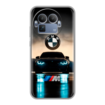 Силиконовый чехол на Realme GT8 Pro с принтом БМВ BMW Силиконовый чехол на Realme GT8 Pro с принтом БМВ BMW