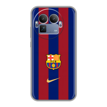 Силиконовый чехол на Realme GT8 Pro с принтом Барселона Barcelona