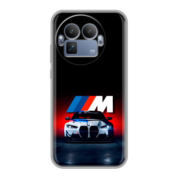 Силиконовый чехол на Realme GT8 Pro с принтом БМВ BMW Силиконовый чехол на Realme GT8 Pro с принтом БМВ BMW