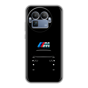 Силиконовый чехол на Realme GT8 Pro с принтом БМВ BMW Силиконовый чехол на Realme GT8 Pro с принтом БМВ BMW