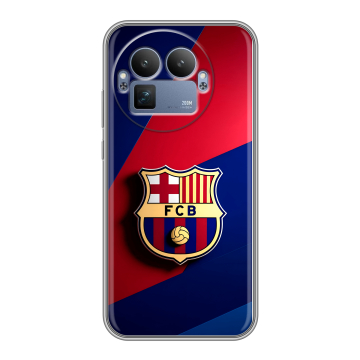 Силиконовый чехол на Realme GT8 Pro с принтом Барселона Barcelona