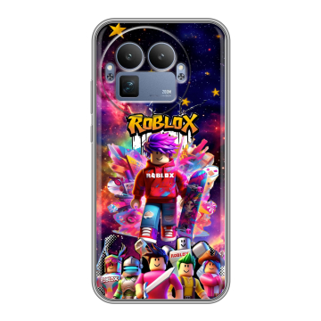 Силиконовый чехол на Realme GT8 Pro с принтом Roblox Роблокс Силиконовый чехол на Realme GT8 Pro с принтом Roblox Роблокс