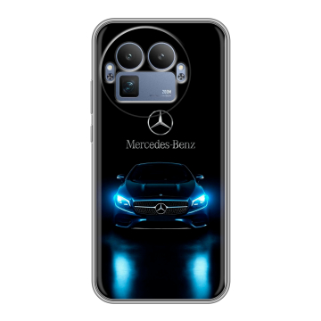 Силиконовый чехол на Realme GT8 Pro с принтом Mercedes Мерседес Силиконовый чехол на Realme GT8 Pro с принтом Mercedes Мерседес