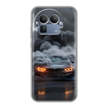 Силиконовый чехол на Realme GT8 Pro с принтом BMW БМВ Силиконовый чехол на Realme GT8 Pro с принтом BMW БМВ