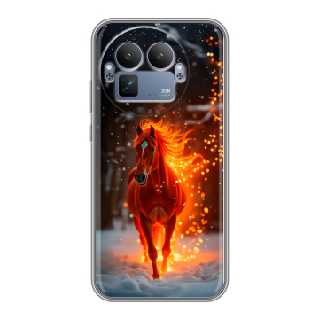 Силиконовый чехол на Realme GT8 Pro с принтом Новый год Силиконовый чехол на Realme GT8 Pro с принтом Новый год