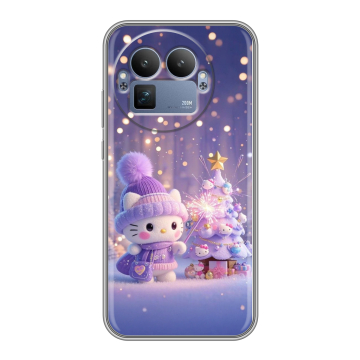 Силиконовый чехол на Realme GT8 Pro с принтом Новый год Силиконовый чехол на Realme GT8 Pro с принтом Новый год
