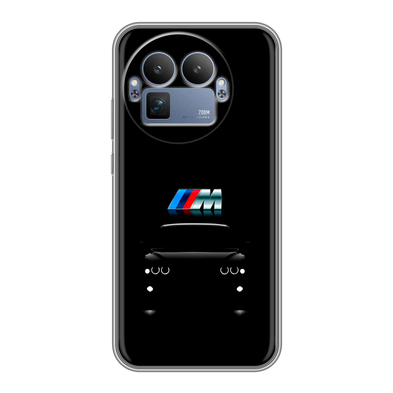 Силиконовый чехол на Realme GT8 Pro с принтом БМВ BMW Силиконовый чехол на Realme GT8 Pro с принтом БМВ BMW