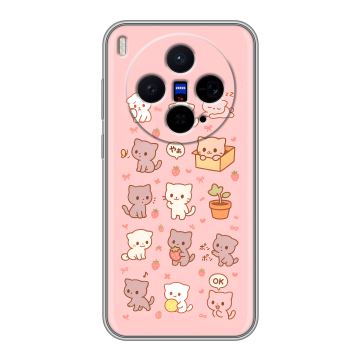 Силиконовый чехол на Vivo X300 с принтом Hello Kitty Хелоу Кити Силиконовый чехол на Vivo X300 с принтом Hello Kitty Хелоу Кити