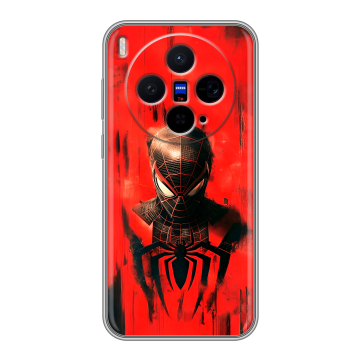 Силиконовый чехол на Vivo X300 с принтом человек паук spiderman Силиконовый чехол на Vivo X300 с принтом человек паук spiderman
