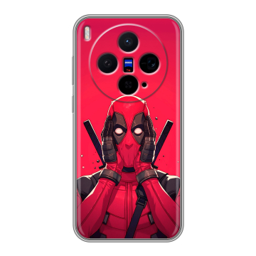 Силиконовый чехол на Vivo X300 с принтом Дедпул Deadpool Силиконовый чехол на Vivo X300 с принтом Дедпул Deadpool