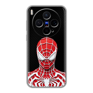 Силиконовый чехол на Vivo X300 с принтом человек паук spiderman Силиконовый чехол на Vivo X300 с принтом человек паук spiderman
