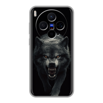 Силиконовый чехол на Vivo X300 с принтом Волк Силиконовый чехол на Vivo X300 с принтом Волк