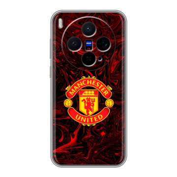 Силиконовый чехол на Vivo X300 с принтом Manchester United