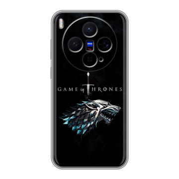 Силиконовый чехол на Vivo X300 с принтом Игра Престолов Game Thrones Силиконовый чехол на Vivo X300 с принтом Игра Престолов Game Thrones