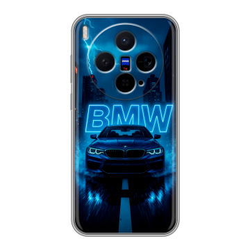 Силиконовый чехол на Vivo X300 с принтом BMW БМВ Силиконовый чехол на Vivo X300 с принтом BMW БМВ