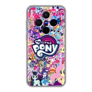 Силиконовый чехол на Vivo X300 с принтом My little pony Дружба чудо Силиконовый чехол на Vivo X300 с принтом My little pony Дружба чудо