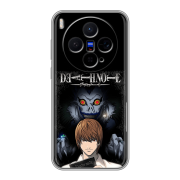 Силиконовый чехол на Vivo X300 с принтом Death note Тетрадь смерти