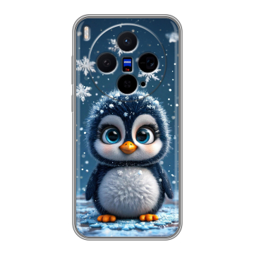 Силиконовый чехол на Vivo X300 с принтом Новый год