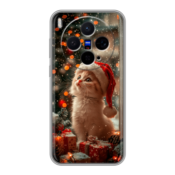 Силиконовый чехол на Vivo X300 с принтом Новый год