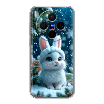 Силиконовый чехол на Vivo X300 с принтом Новый год