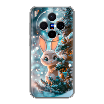 Силиконовый чехол на Vivo X300 с принтом Новый год