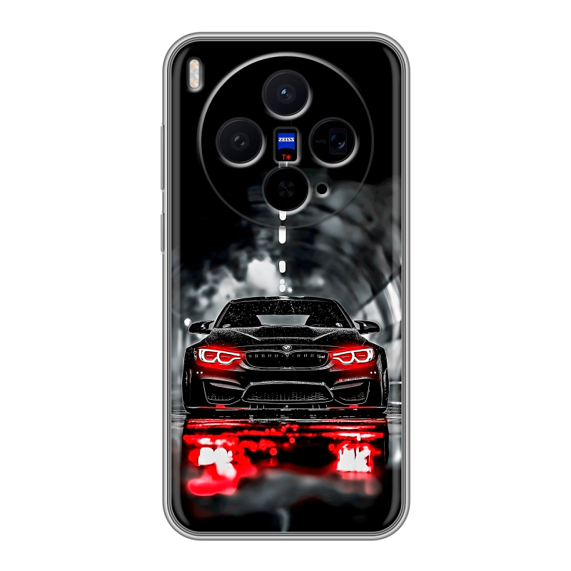 Силиконовый чехол на Vivo X300 с принтом BMW БМВ Силиконовый чехол на Vivo X300 с принтом BMW БМВ