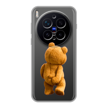 Силиконовый чехол на Vivo X300 Pro с принтом Медведь