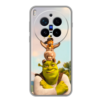 Силиконовый чехол на Vivo X300 Pro с принтом Шрек Shrek