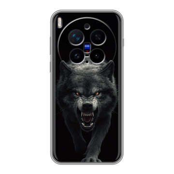 Силиконовый чехол на Vivo X300 Pro с принтом Волк