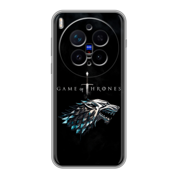 Силиконовый чехол на Vivo X300 Pro с принтом Игра Престолов Game Thrones