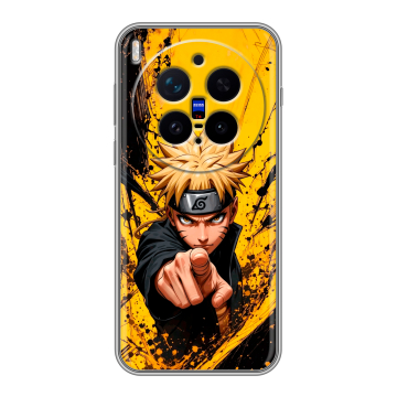Силиконовый чехол на Vivo X300 Pro с принтом Naruto Наруто