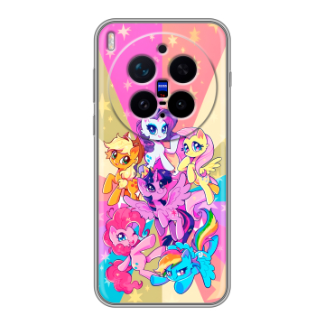 Силиконовый чехол на Vivo X300 Pro с принтом My little pony Дружба чудо