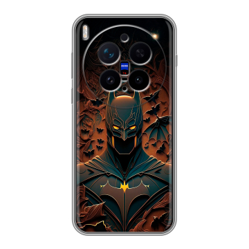 Силиконовый чехол на Vivo X300 Pro с принтом Batman Бэтмен