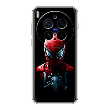 Силиконовый чехол на Vivo X300 Pro с принтом Spiderman Человек паук