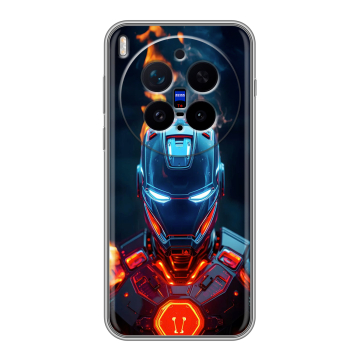 Силиконовый чехол на Vivo X300 Pro с принтом IronMan Железный человек