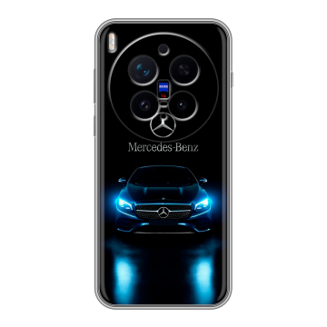 Силиконовый чехол на Vivo X300 Pro с принтом Mercedes Мерседес