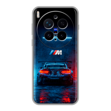 Силиконовый чехол на Vivo X300 Pro с принтом BMW БМВ