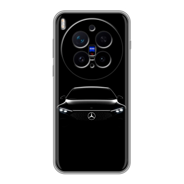 Силиконовый чехол на Vivo X300 Pro с принтом Mercedes Мерседес