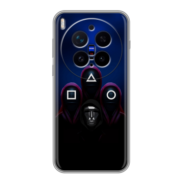 Силиконовый чехол на Vivo X300 Pro с принтом Игра Кальмара