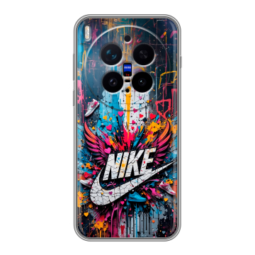 Силиконовый чехол на Vivo X300 Pro с принтом Nike Найк
