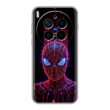 Силиконовый чехол на Vivo X300 Pro с принтом Spiderman Человек паук