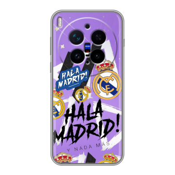 Силиконовый чехол на Vivo X300 Pro с принтом Real Madrid Реал Мадрид