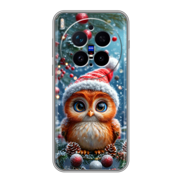 Силиконовый чехол на Vivo X300 Pro с принтом Новый год