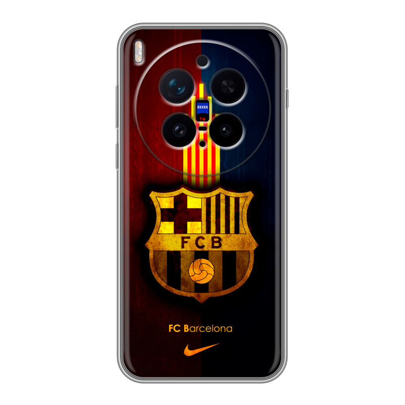 Силиконовый чехол на Vivo X300 Pro с принтом Барселона Barcelona Силиконовый чехол на Vivo X300 Pro с принтом Барселона Barcelona